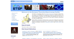 Desktop Screenshot of etsf.eu