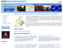 Tablet Screenshot of etsf.eu